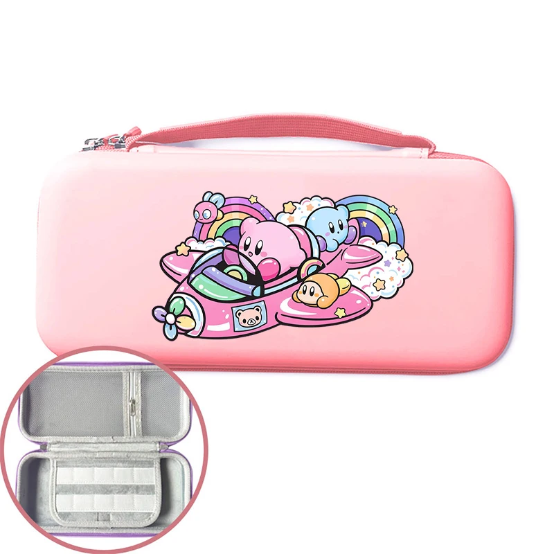 Torba Kirby na konsolę Nintendo Switch 2, anime, odporna na wstrząsy i upadki, etui ochronne na konsolę NS2, akcesoria.