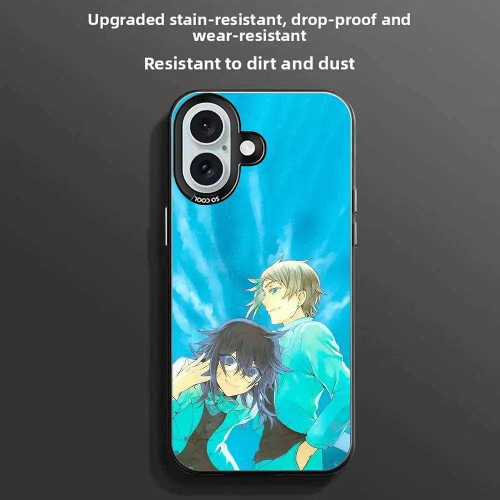 เคสโทรศัพท์ลายอนิเมะ Pandora Hearts สำหรับ iPhone 11-16 Pro Max สีสันสดใส กันลื่น ป้องกันรอยนิ้วมือ พร้อมเคลือบ