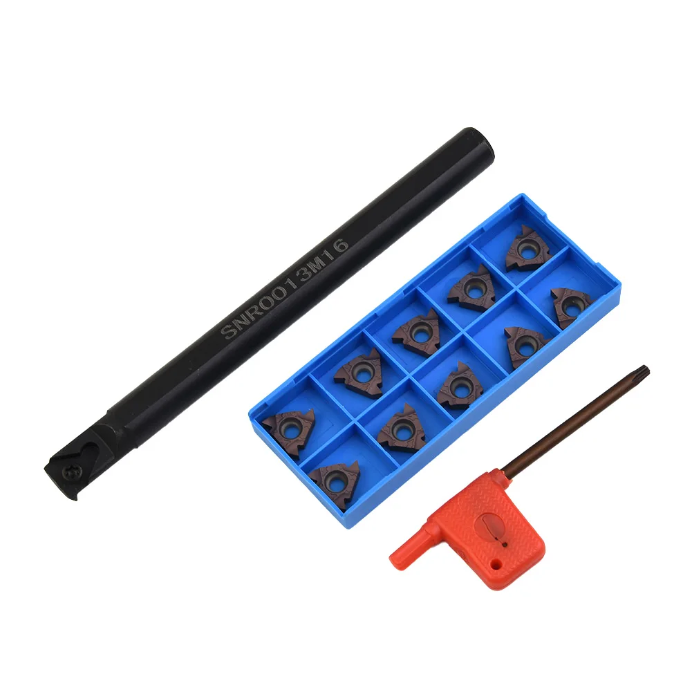 

Boring Bar Inner Hole Thread Carbide 16IR A60 Right Hand SNR0013M16 Turning Tool Brand New Carbon Steel Cutting