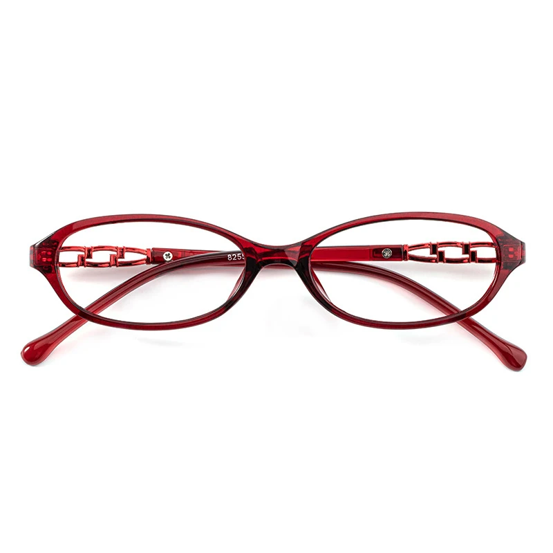 

Ultralight Oval Myopia Glasses Women Men Vintage Purple Red Eyeglasses Frame Anti Blue Light Reading Glasses Female Prescription