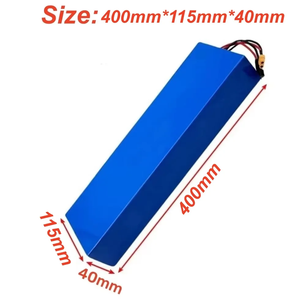 Large Capacity 48V 15Ah 13S5P 18650 Extended Scooter Battery with BMS, Suitable for Kugoo X1/X1Plus Scooter Lithium Battery Pack