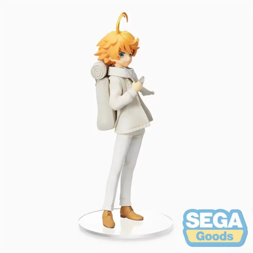 Original Genuine Sega The Promised Neverland 24cm Emma PVC Action Figures Figurine Model Toys For Girl QWIOOE Wholesale