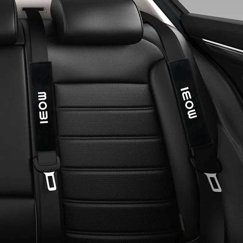 

2Pcs Car Seat Belt Cover Shoulder Protect Belt Pad Case for MOBI Auto Accessories