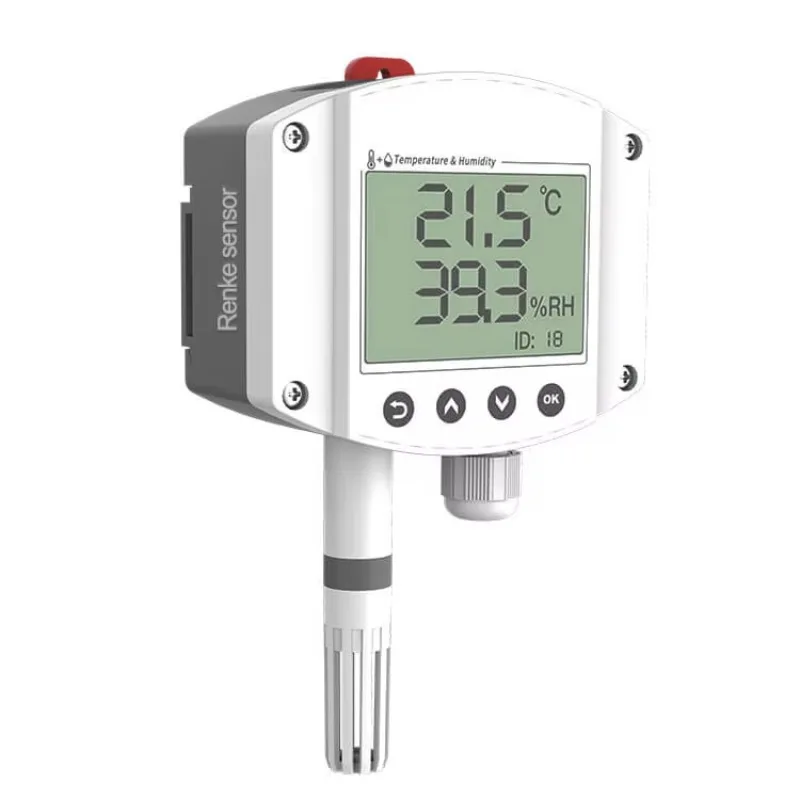 Easy Installed RS485 4-20mA 0-5V 0-10V Remote Monitor Wall Mount Rs485 Humidity and Temperature Transmitter Sensor