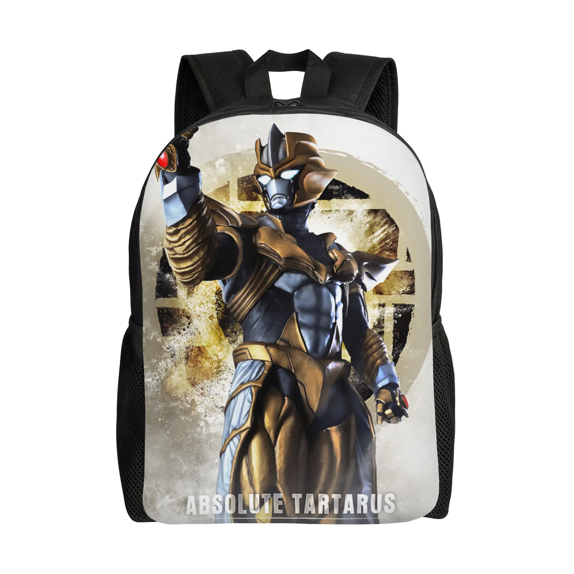 

Bandai backpacks ABSOLUTE TARTARUS Ultra Galaxy Fight The Destined Crossroad Daypack mochila Snack Retro Washable Rucksack