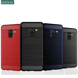 Case For Samsung Galaxy J6 2018 Case Silicone TPU Bumper Shockproof Carbon Cover for Samsung Galaxy J6 2018 J600 Feel2 On6 Case