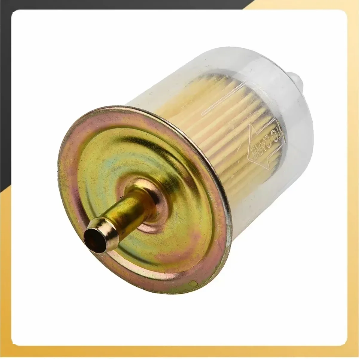 Petrol & Diesel Universal Fuel Filter Extra Large 9mm Diameter Connection For Garden Tools Scooters Motorcycle & Car Parts