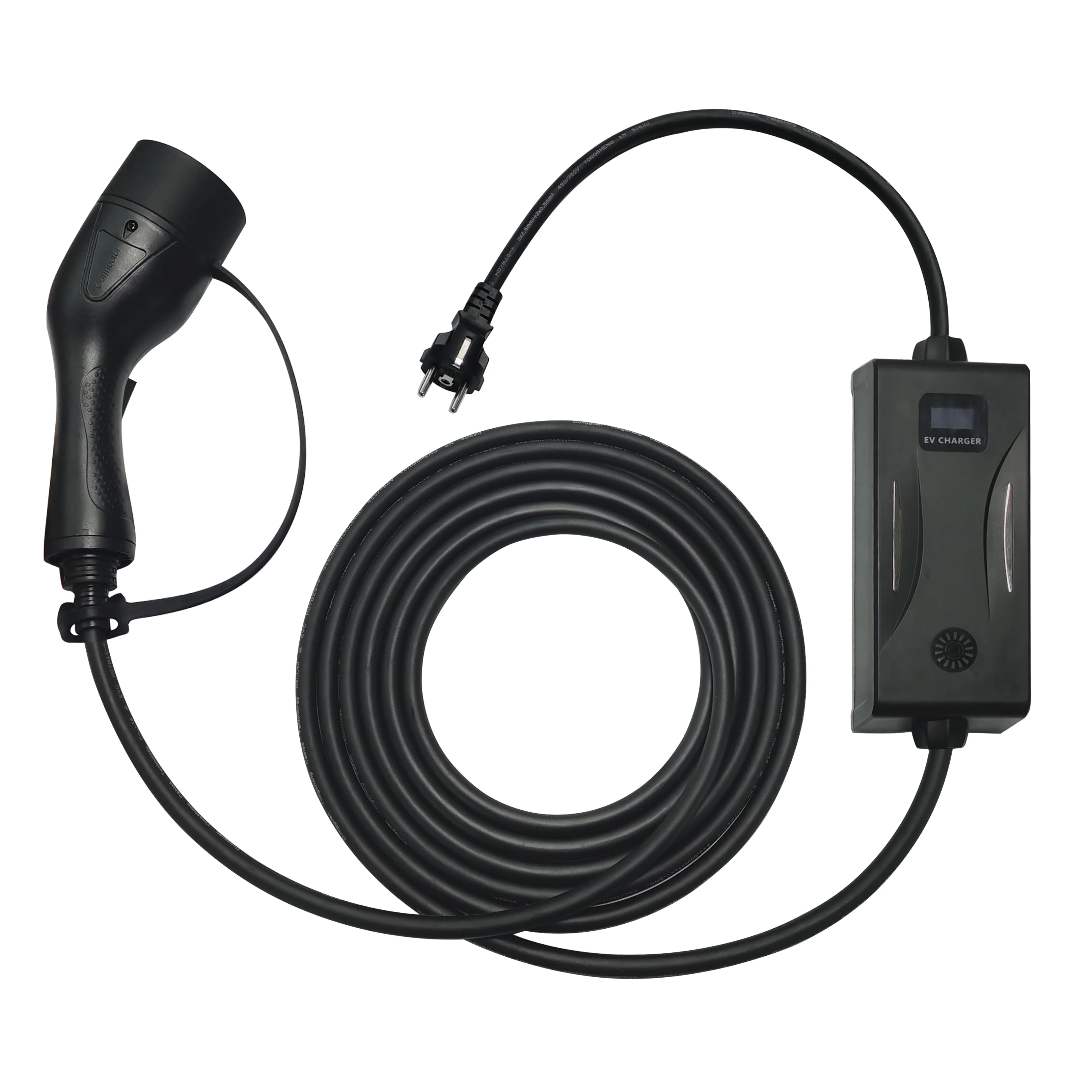 

Portable Mobile Electric Car EV Charger Type 2 16a EV Charging Cable