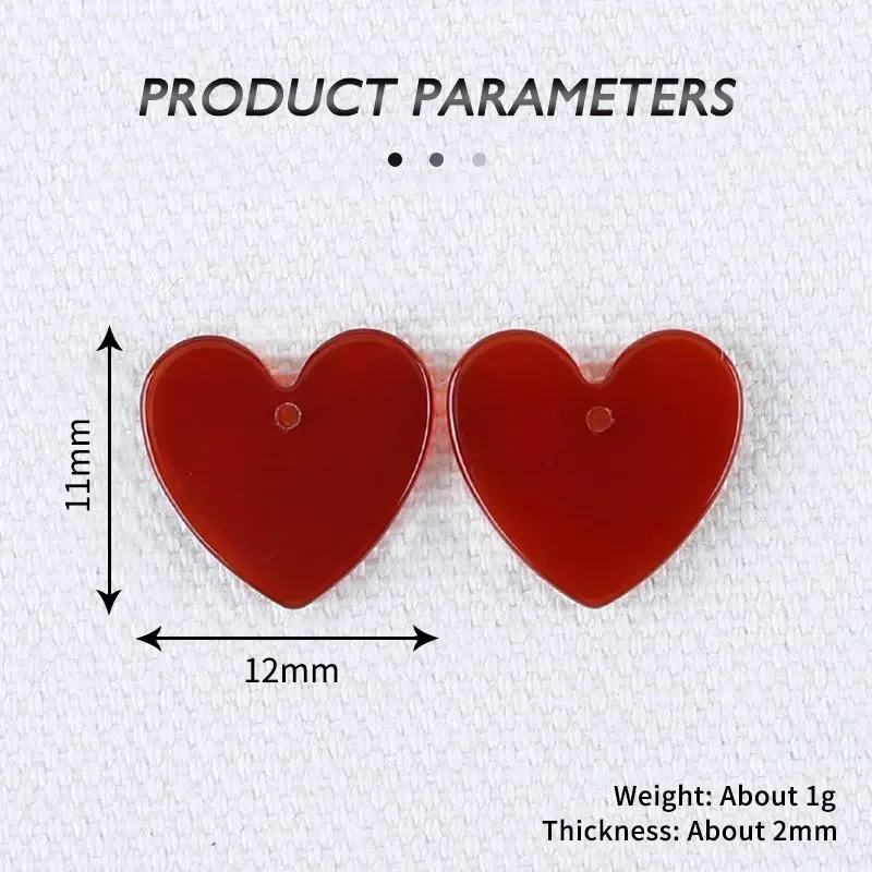 Orecchini in agata rossa per donna, orecchini a forma di cuore, orecchini a forma di trifoglio, orecchini con pietre preziose naturali