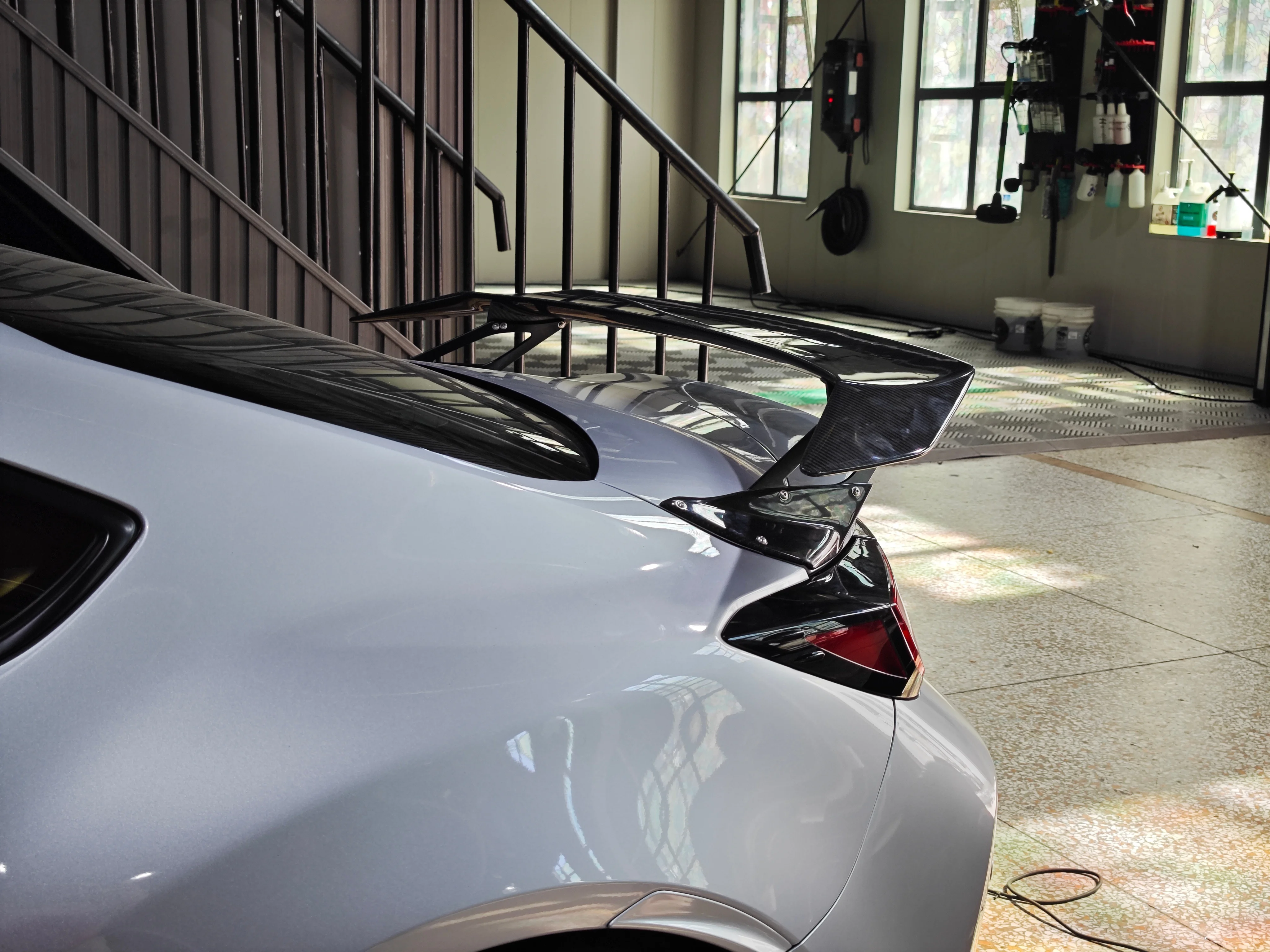2022- High Quality Carbon Fiber/Frp Rear Spoilers Tail Fixed Wing Spoiler for Brz Zd8/For Gr86 Zn8 V-otex Style 5