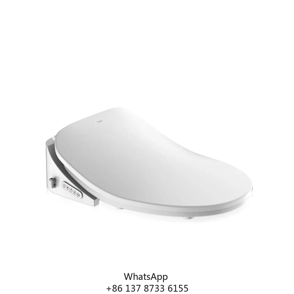 Morden Flat Toilet Cover Seat With Water Spray And Uv Disinfection