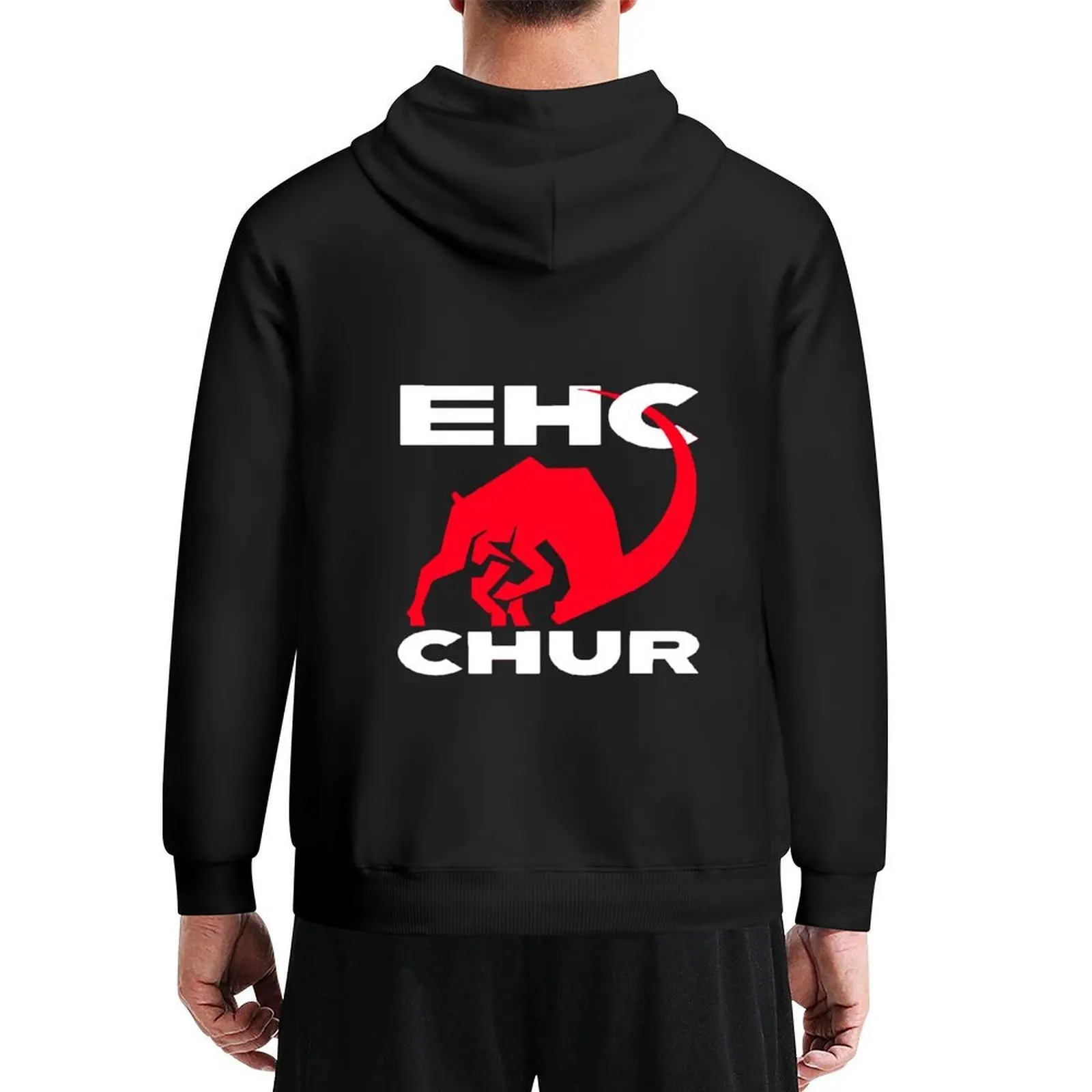 

EHC Chur Capricorns Hoodie mens clothes japanese style men's clothing men's clothes autumn hoodie