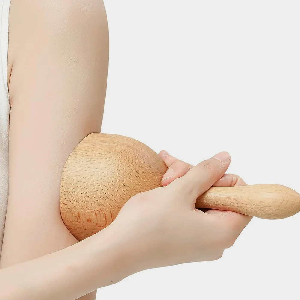 

Wooden Gua Sha Massage Tool Natural Wood Therapy Cup For Body Scraping Lymphatic Drainage Muscle Massager For Waist Abdomen