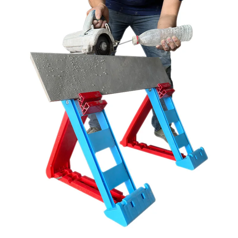 Herramientas para paneles de yeso, soporte de elevación ajustable para azulejos de cerámica, manipulación de corte, herramienta de mampostería, 2/1 Uds.