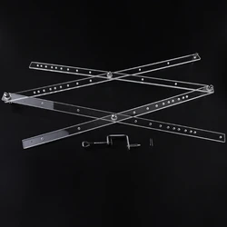 Folding Ruler Pantograph Copy Rluer Drawing Enlarger Reducer Tool 50cm Scale Dropship