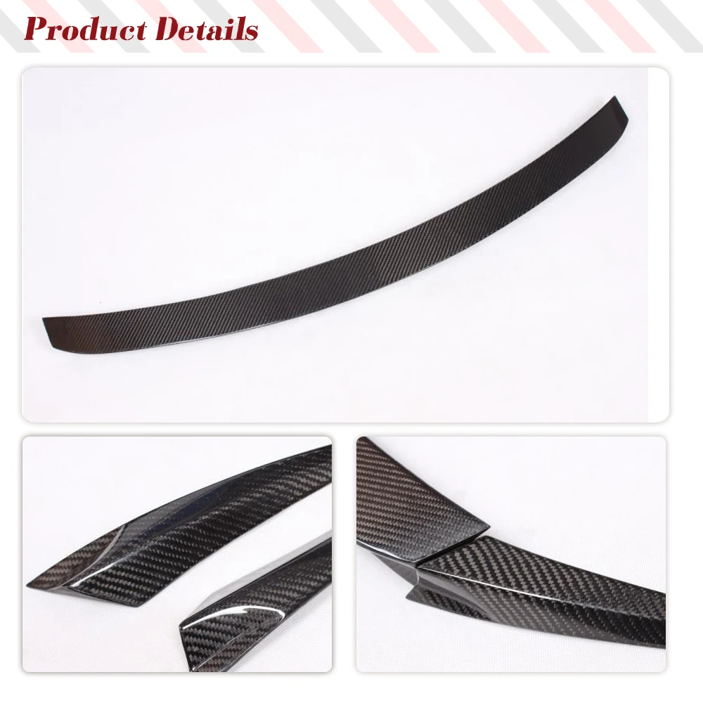 Carbon Fiber Car Rear Trunk Spoiler For Mercedes-Benz CL Class W216 C216 2009 2010 2011 2012 Rear Boot Lip Wing Car Tuning Parts