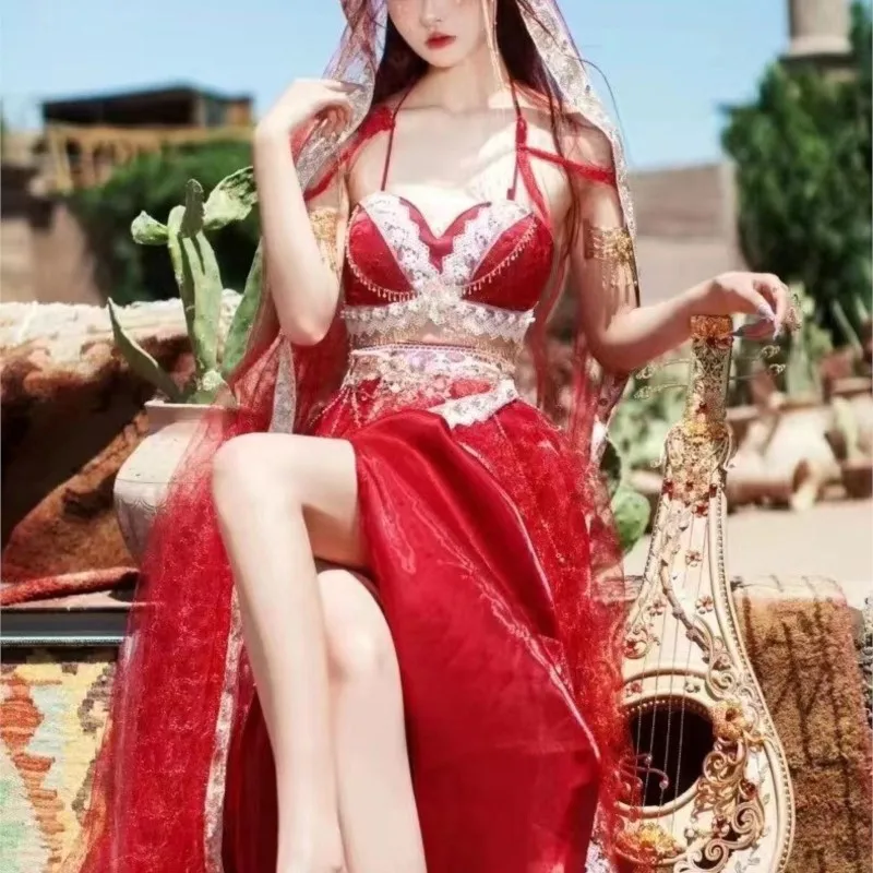 

Western cape exotic style dance dress goddess Banna travel photography costume