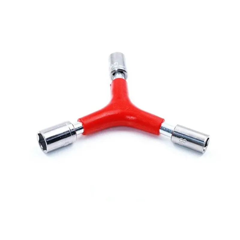 Triangular Socket Wrench, 8/9/10mm, for FPV Drone Prop Nut, Compact & Portable, Fits M5/M6 Nuts