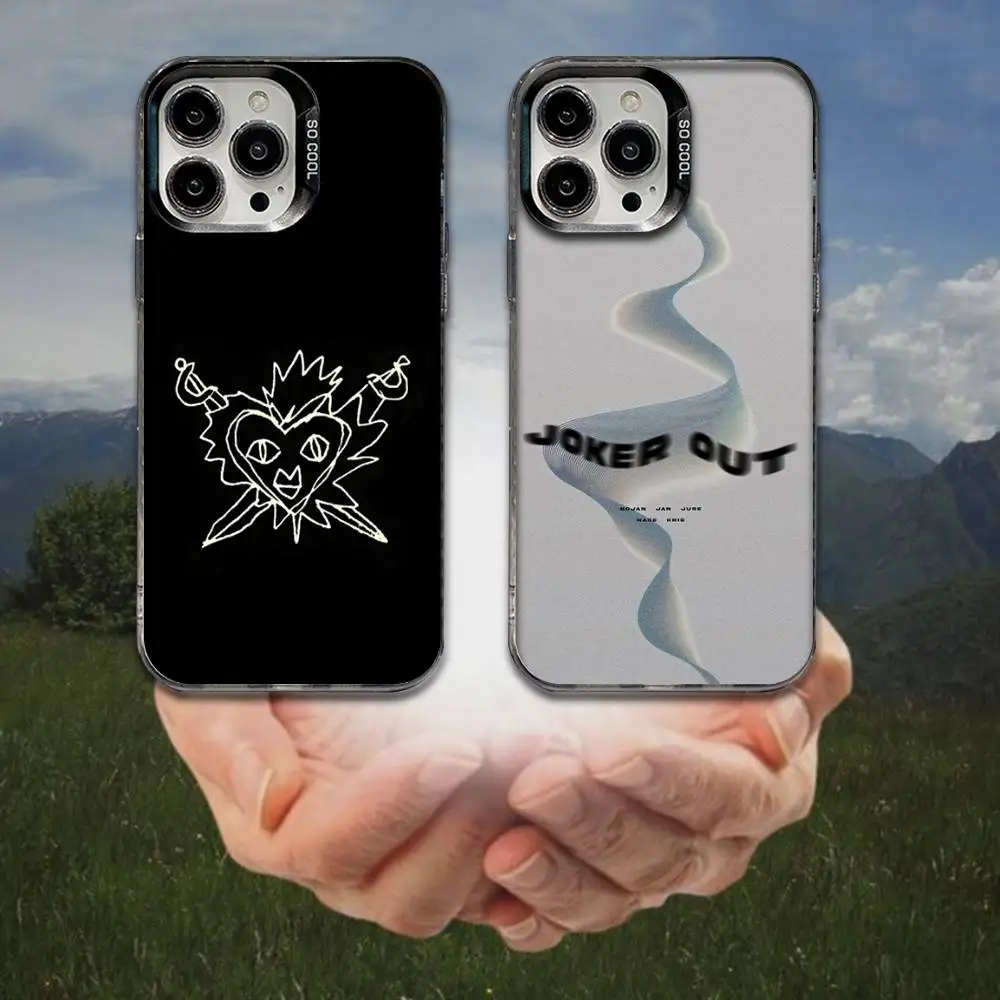 

Joker Out Souvenir Pop Phone Case For iPhone 16,15,14,13,12,11,8,7,Pro,Max,Plus,Mini,XS,SE Anti Fall Black Matte Hard
