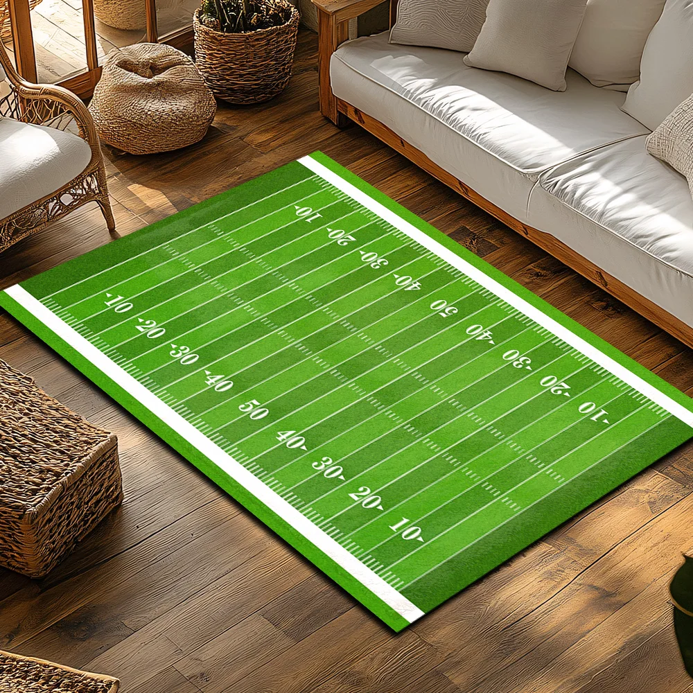 American Football Field Rug, G - đánh giá và giá Home Lines Textiles