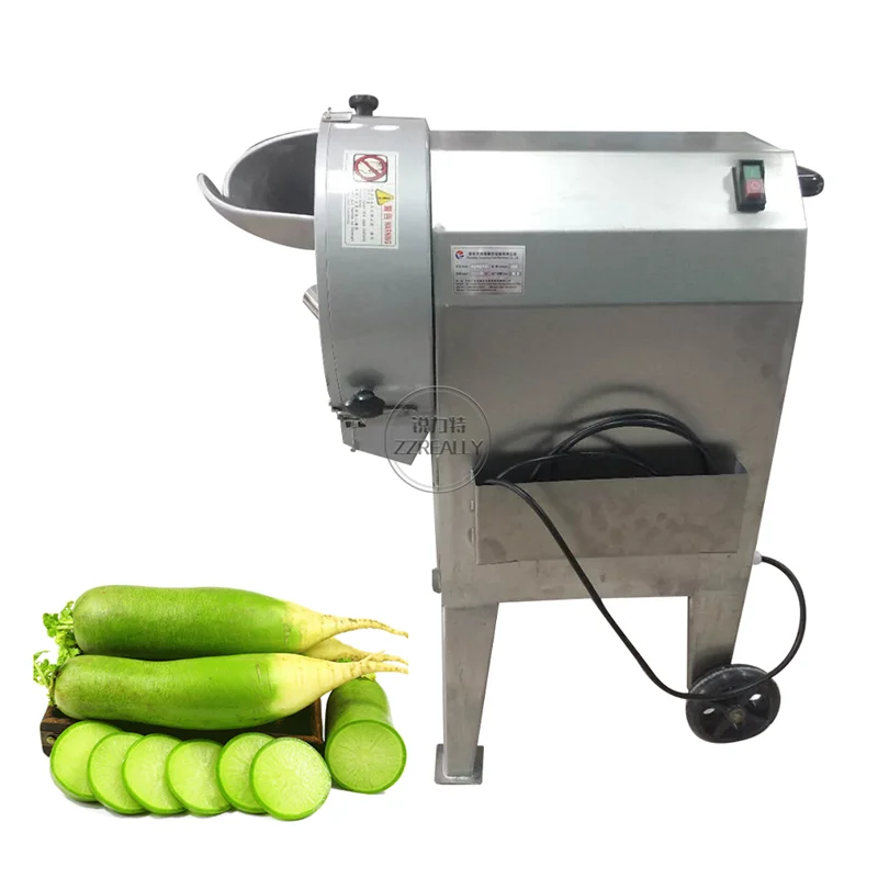 

Commercial Vegetable Cutter Carrot Onion Shredder Dicer Fruit Cutting Slicing Machine for Restaurant Hotel Factory