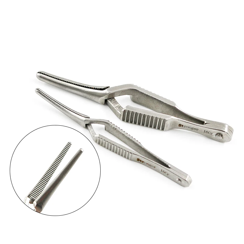 Stainless Steel Medical Vascular Arterial Clip Vessel Blocking Clip Micro Instrument Vein Clip