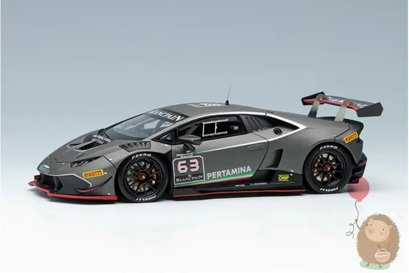 

Модель автомобиля Lamborghini Huracan LP620 SuperTrofeo из смолы, масштаб 1/43, подарок для коллекционеров