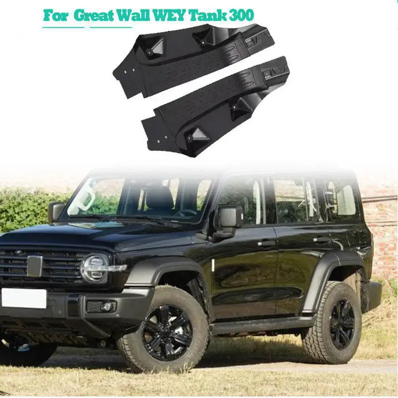 

Black Car Fenders Flares Mudguards For Great Wall WEY Tank 300 2019-2025Rear Tire Fender Anti-Dirt Splash Guards Mat