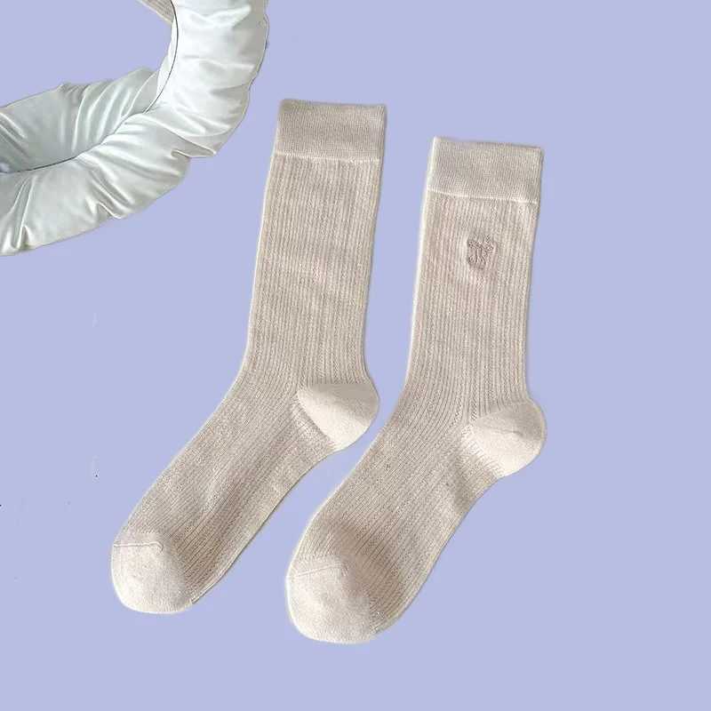 Chaussettes fines mi-tube pour femmes, maille respirante, chaussettes empilées d'été, style ballet, printemps et été, 5/10 paires, nouveau, 2024