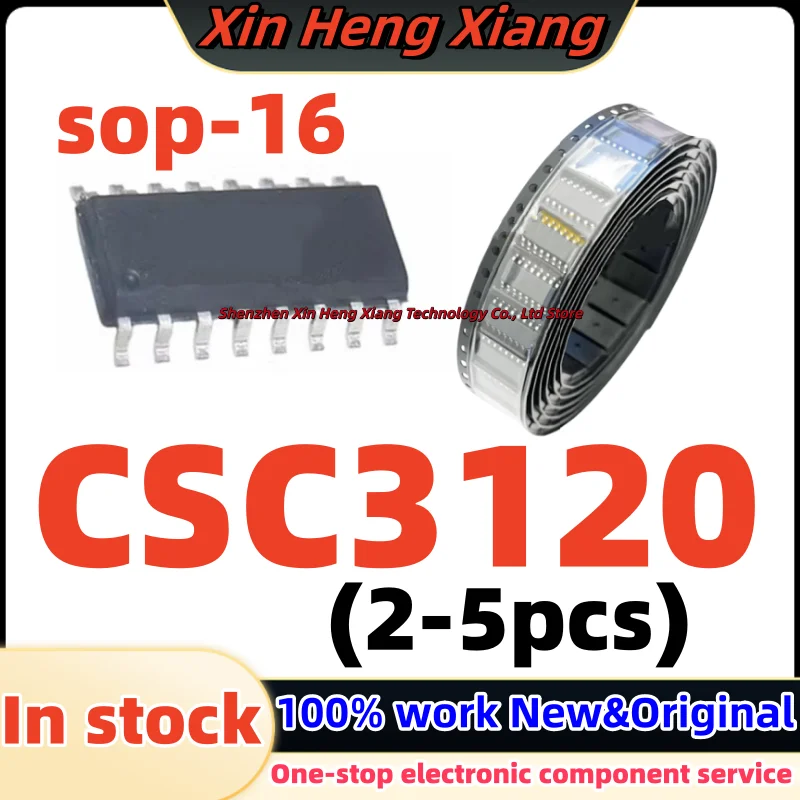 (2-5pcs)100%New CSC3120 IRS2092STRPBF IRS2092S sop-16