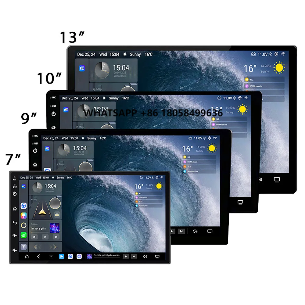 

Baidayu Universal Android Car Radio TS20 2K 7870 QLED Display Screen Carplay GPS Customization Car Stereo Navigation Car Dvd