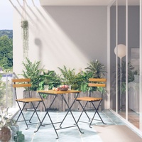 VidaXL 3-tlg. Folding solid wood Acacia bistro set