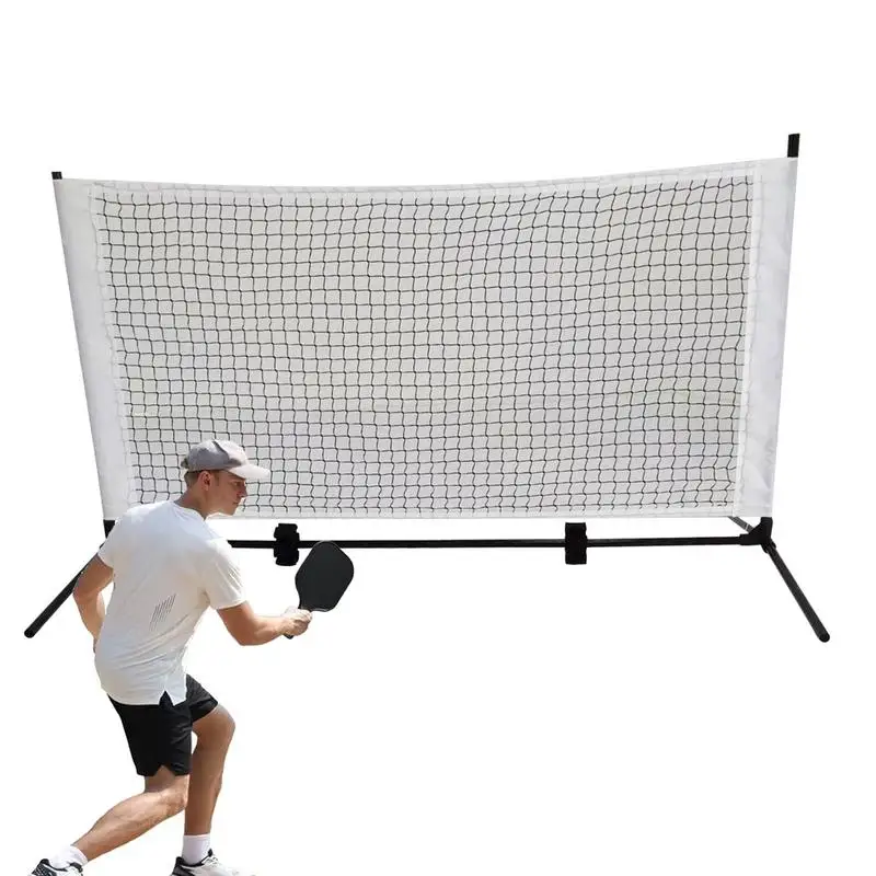 Pickleball Training Net Compact Training Net for Tennis Ball Quick Setup Home Equipment Pickle Ball Equipment for Backyard