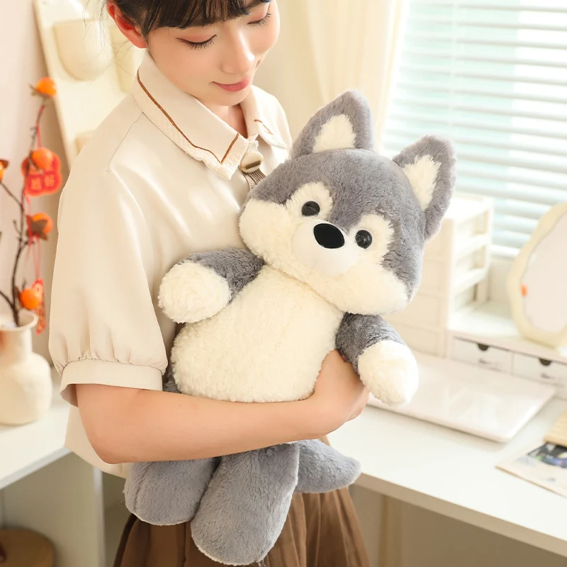 Lovely fluffy/灰色Logic miko：Lovely fluffy Miki Plush – Plushify Lab