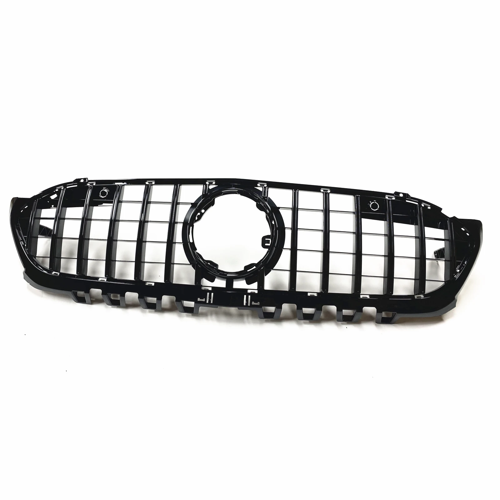 Car Upper Bumper Hood Mesh Front Grill Auto Accessories For Mercedes-Benz A Class W177 A250 A200 A45 2019-2022