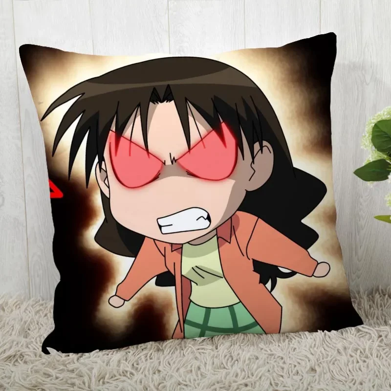 Azumanga Daioh غطاء وسادة تخصيص المخدة الحديثة ديكور المنزل كيس وسادة لغرفة المعيشة