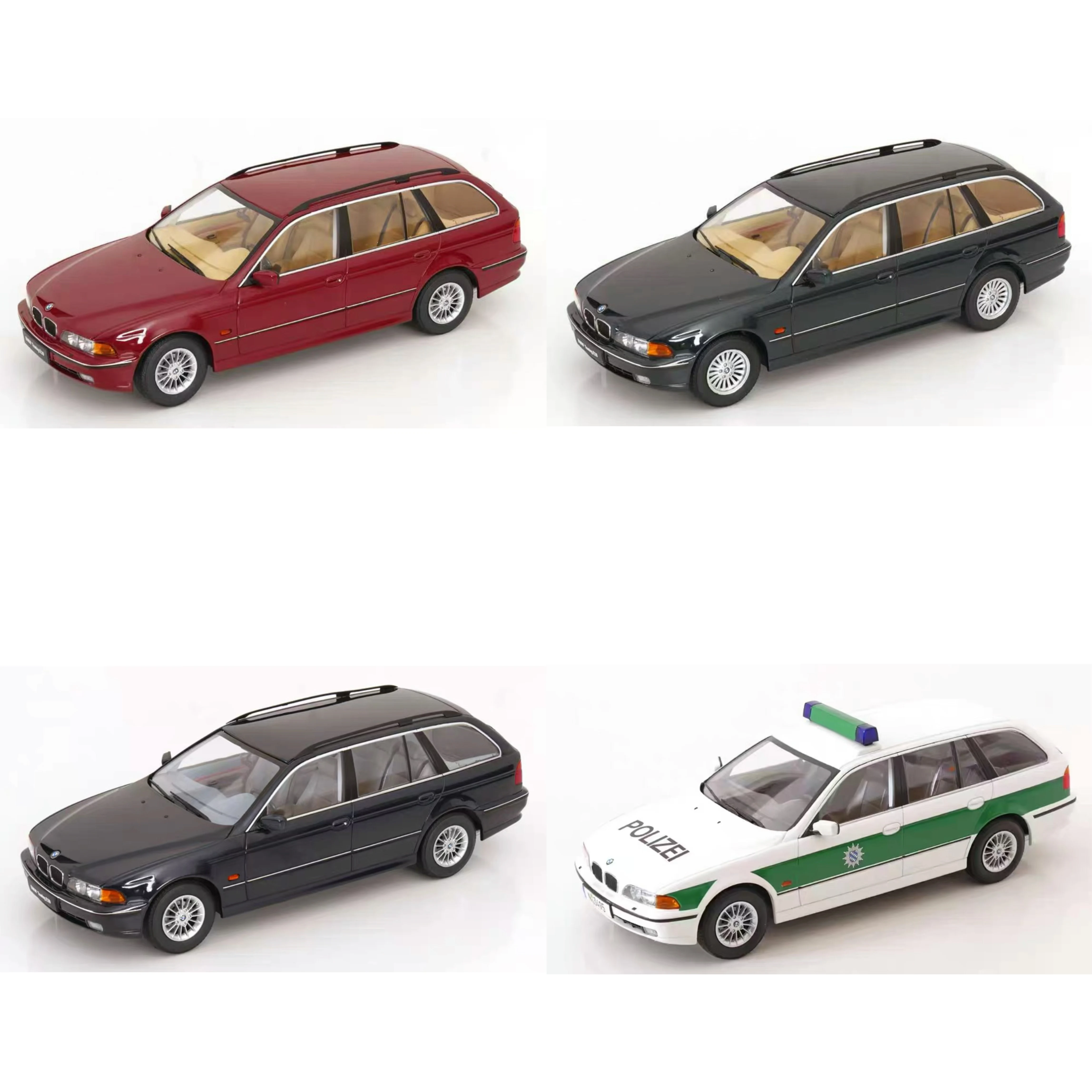 Modèle de voiture en alliage Diecast Triple9 à l'échelle 1:18 BMW Série 5 Touring E39 1988