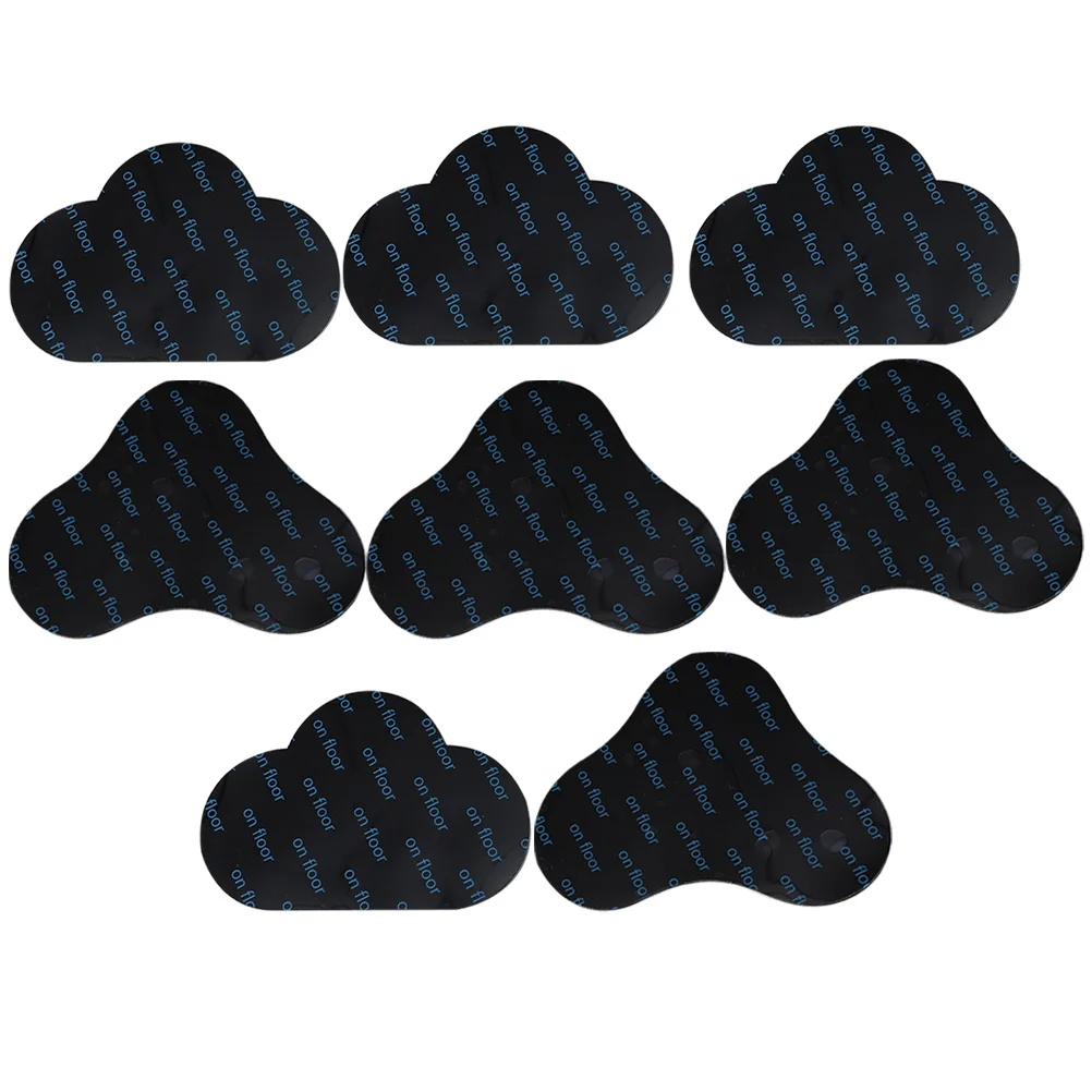 8 قطعة المضادة للانزلاق البساط الشريط قسط السجاد القابض لبلاط الخشب الصلب صفح الطابق عدم الانزلاق البساط وسادة للمطبخ الحمام الممر #4