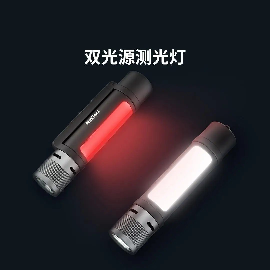 Xiaomi Outdoor 6 in 1 LED Flashlight Ultra Bright Torch Waterproof Camping Night Light Zoomable Portable Emergency Light NexTool