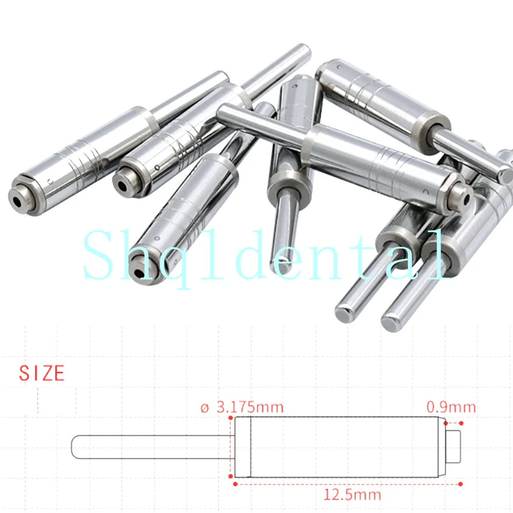 5pcs Super quality dental shaft spindle size 12.5mm A with push button Quality A