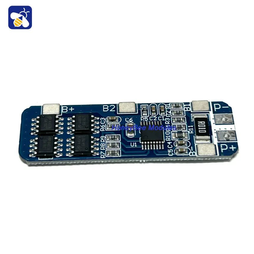 Lithium Battery Protection Board, Anti-sobrecarga, Overdischarge Peak, 10A Overcurrent Protection, 11.1V, 12.6V, 3 Series, 12V, 18650