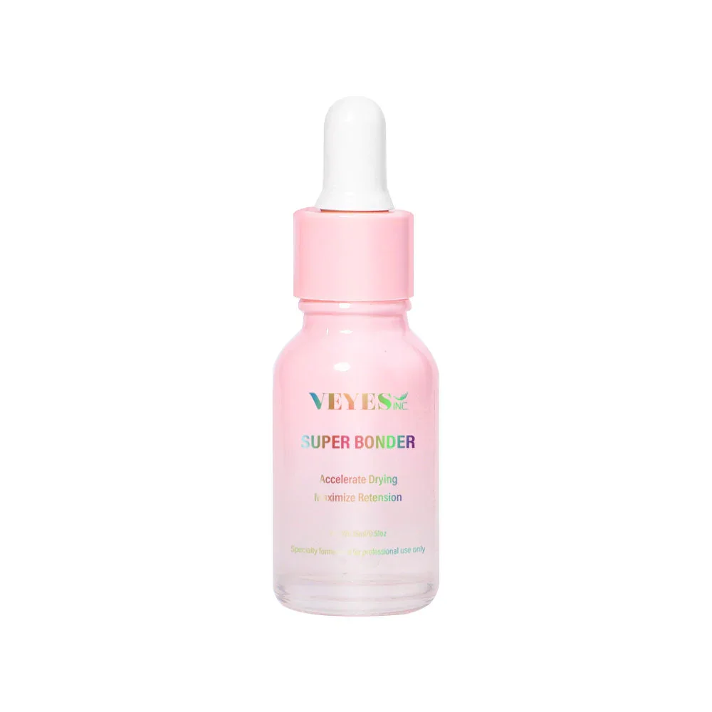 Veyes Inc 15 ml Lashes Super Bonder Fixiermittel für Wimpernverlängerungen Veyelash Primer für Kleber Kleber helfen schnell trocknend