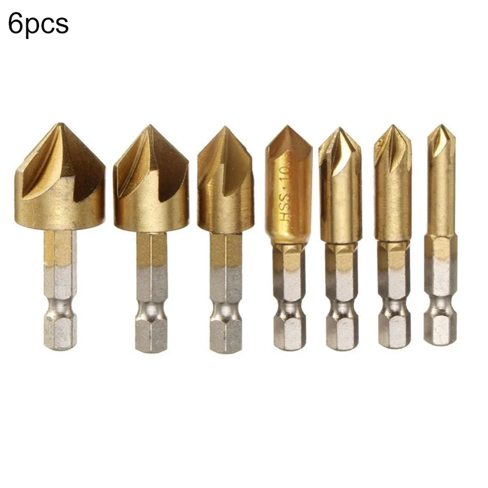 Angle Flute Countersink Drill Counter Sink Drill Bit Counter Sink Drill Bit HSS Countersink Wood Chamfering Cutter