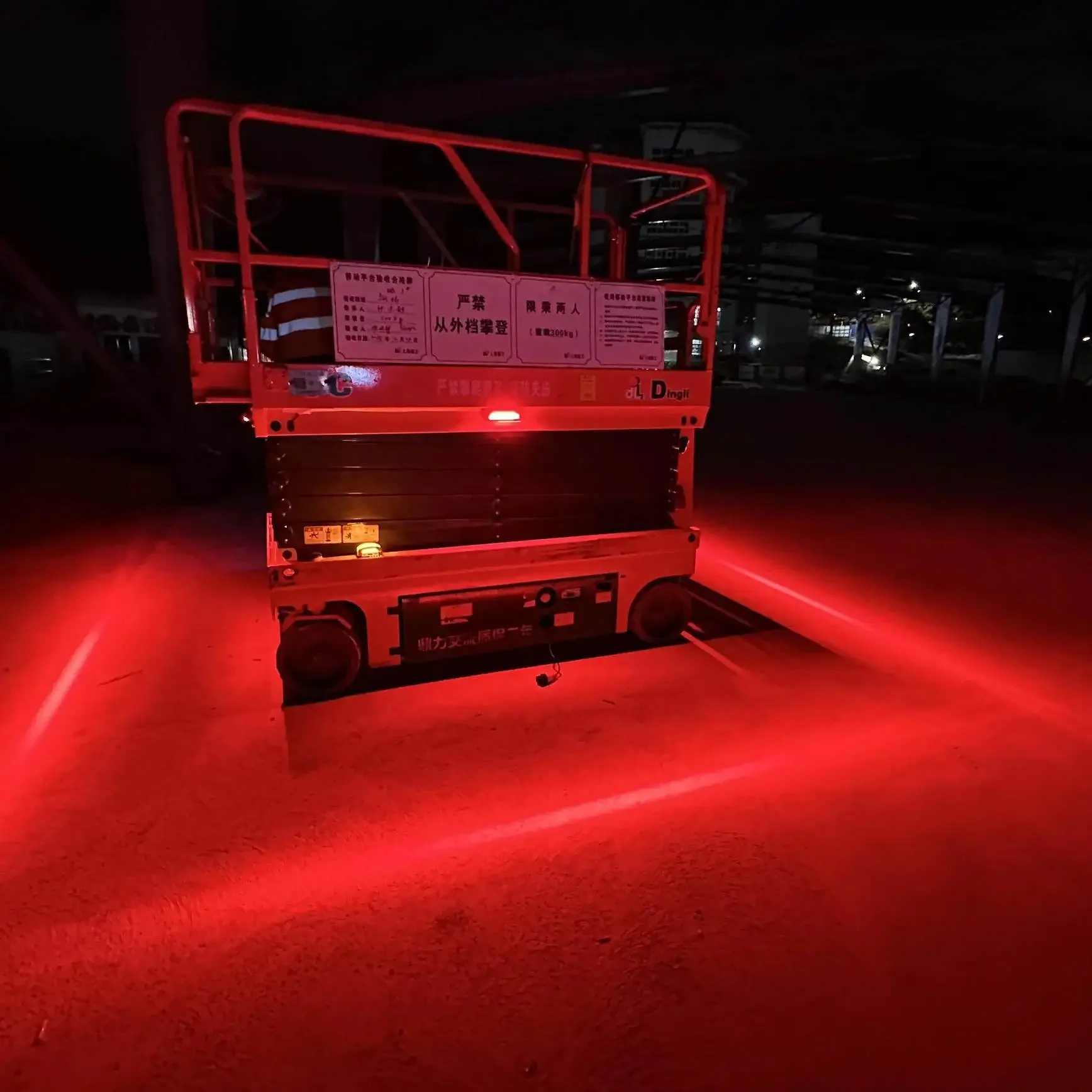 High Altitude Warning Light LED Border Safety Reversing Light Waterproof Floor Light