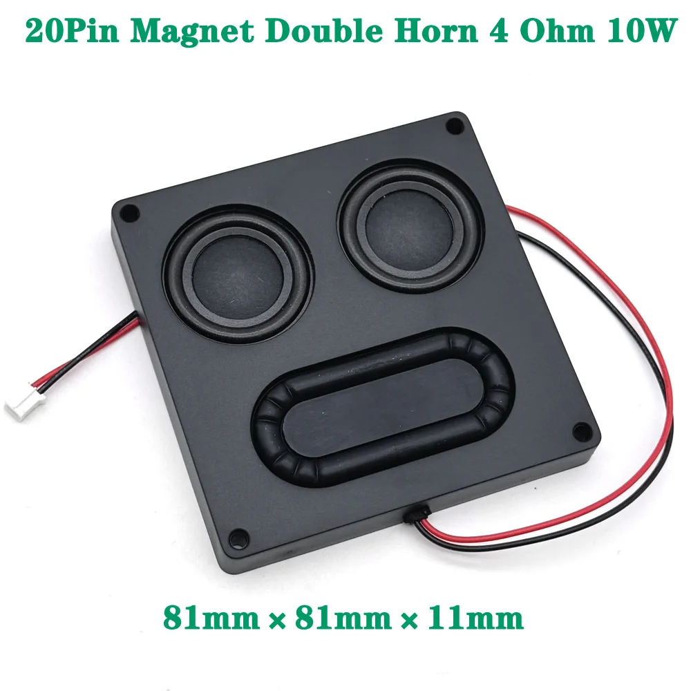 

81mm×81mm×11mm Magnetic attraction USB Wired Speakers Universal Stereo Sound Surround Loudspeaker For Computer Laptop Notebook