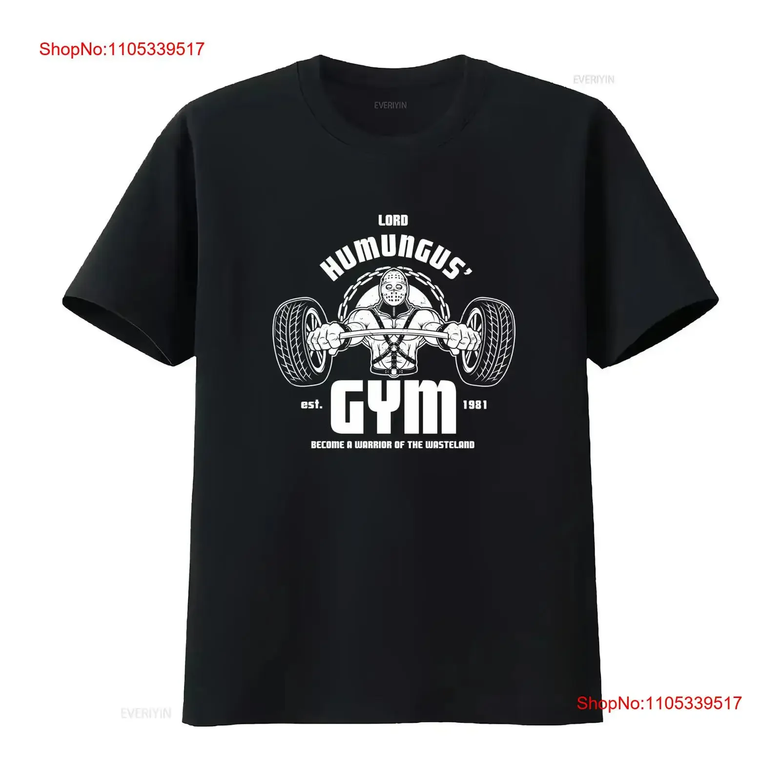 LORD HUMUNGUS GYM T SHIRT Mad Fury 1981 Main Fitness Muscle Force Patrol Road vintage Washed Casual Comfortable vintage Washed