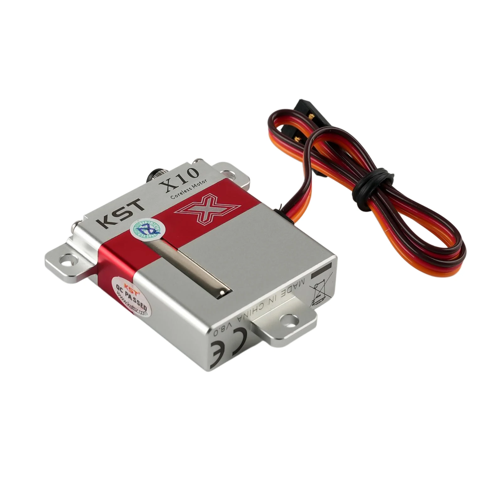 KST X10 10.8kg Torque Coreless Servo Micro Digital Metal Gear Glider Motor for Helicopter Drone RC Model Glider Ultra Light