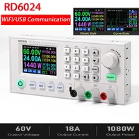RD6024 RD6018 60V 24A USB Color Display Screen DC Adjustable Step Down Voltage Bench Power Supply Buck Converter Data Storage
