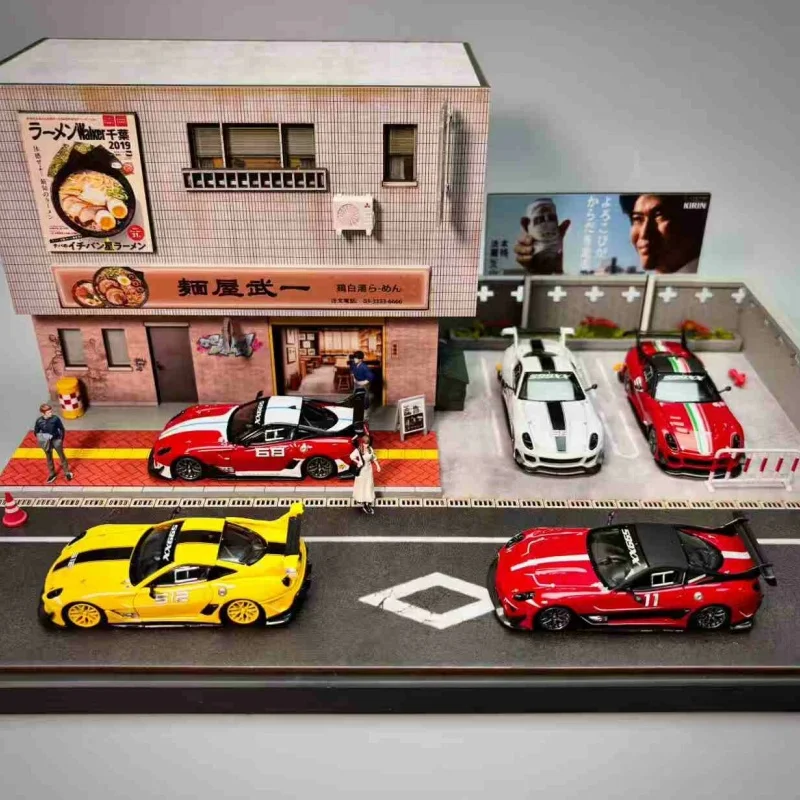 2025 Ls موديل جديد 1:64 فيراري 599xx إيفو # 56 # 512 # 11 # 68 # 5 سبيكة سيارة مصغرة دييكاست 599xx نموذج سيارة مجموعة هدية الصبي