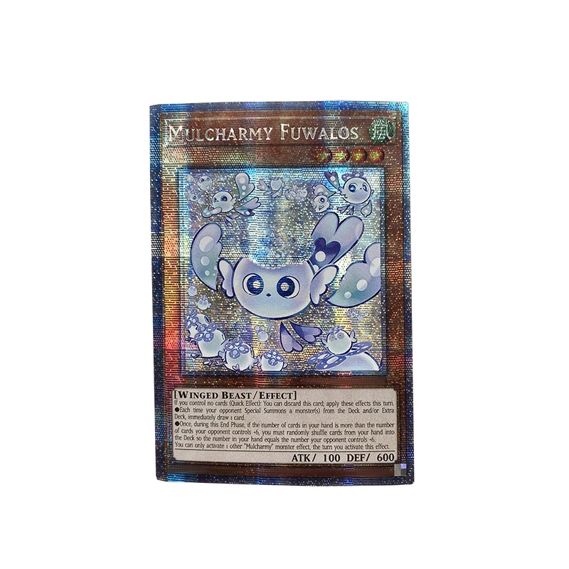 Yu-Gi-Oh! Kolekcja Kart Proxy DIY Mulcharmy Purulia Mulcharmy Fuwalos Nieoryginalne Karty TCG Kolekcja Kart Zabawki